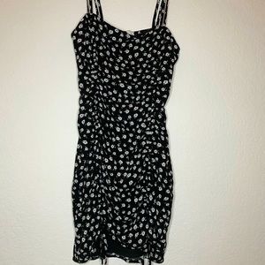 Garage Ruched Floral Cami Dress